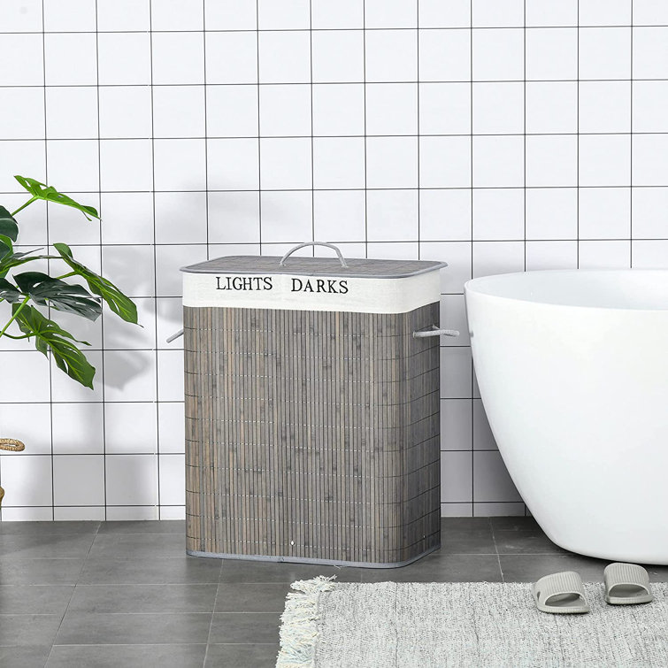 Bay Isle Home Bamboo Laundry Basket & Reviews Wayfair.co.uk